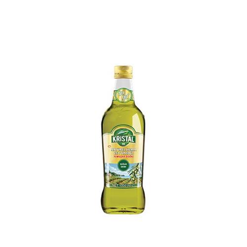 روغن زیتون کریستال 1000 میل شیشه
