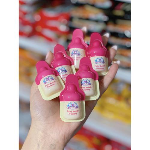 مارشمالو 10 گرم توپی 30 عددی شیشه شیر