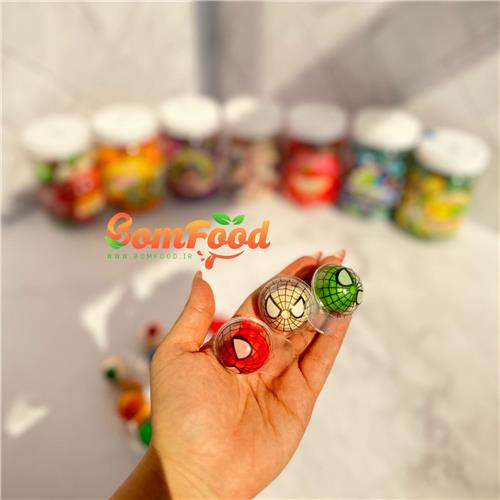 مارشمالو 10 گرم توپی 30 عددی عنکبوتی