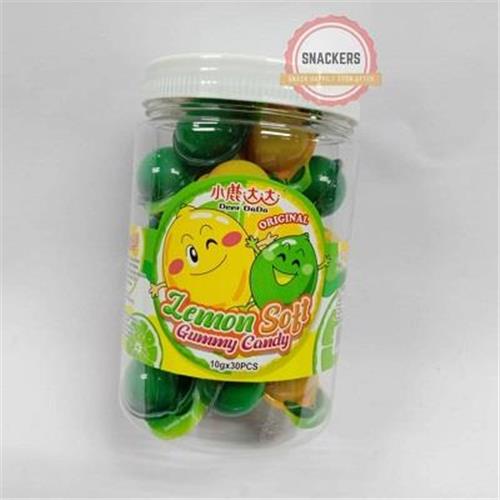 مارشمالو 10 گرم توپی 30 عددی لیمو