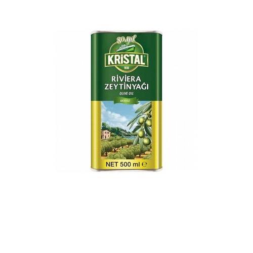 روغن زیتون کریستال 500 میل فلزی