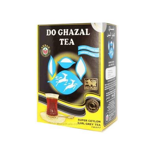 چای دو غزال اصلی سیاه عطری