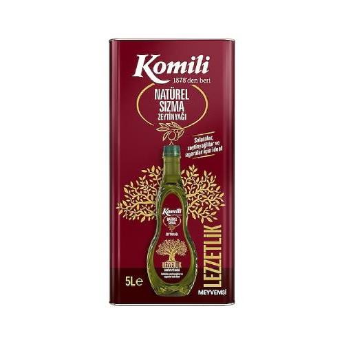 روغن زیتون 5 لیتری سالاد کومیلی قوطی