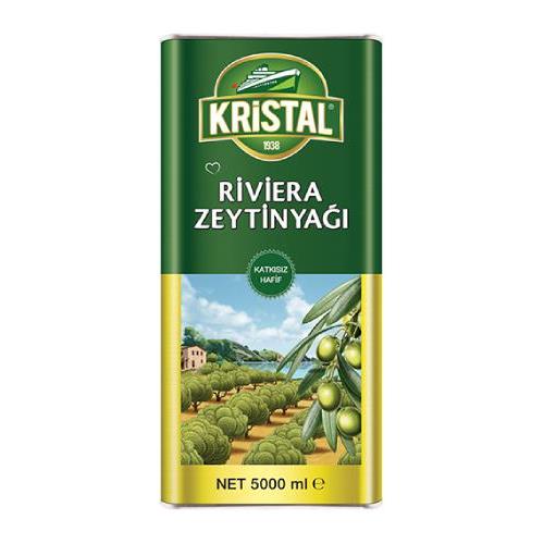 روغن زیتون کریستال 5 لیتر قوطی
